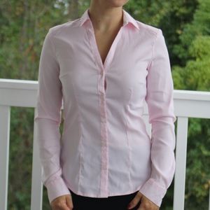 Pink Button Up