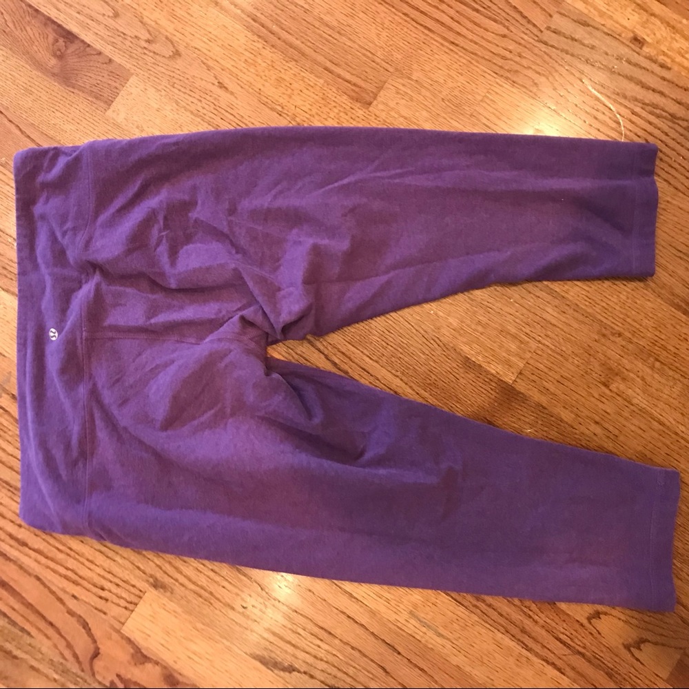 Lululemon Purple Capris