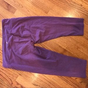 Lululemon Purple Capris