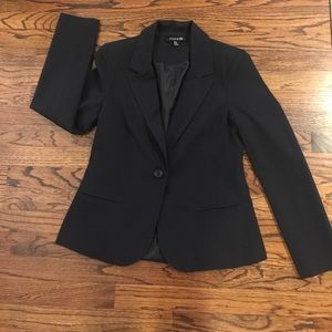 Navy blue forever21 blazer