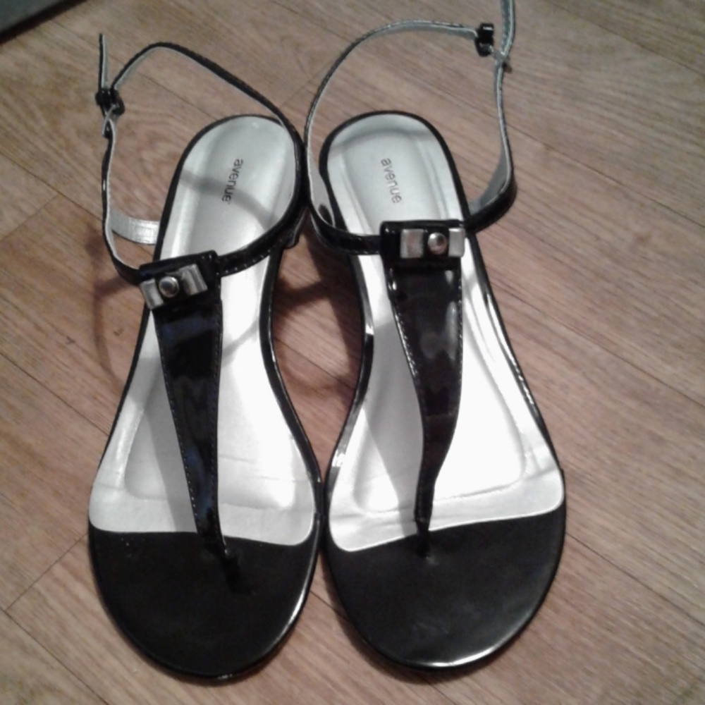Black dressy sandals