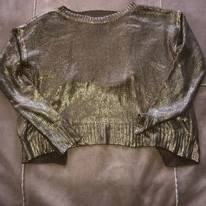 Gold sweater