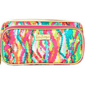 Lilly Pulitzer cosmetic case in 'Dripping in Jewel
