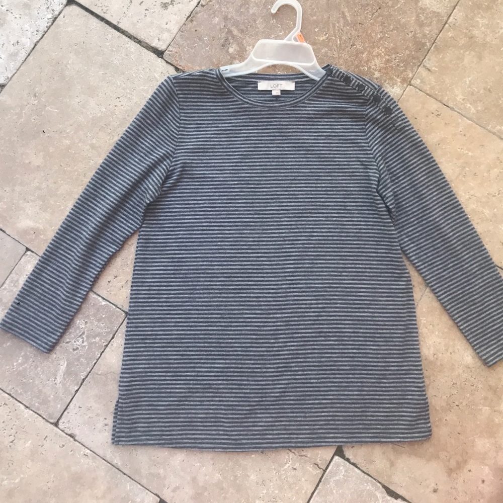 LOFT STRIPPED SHIRT