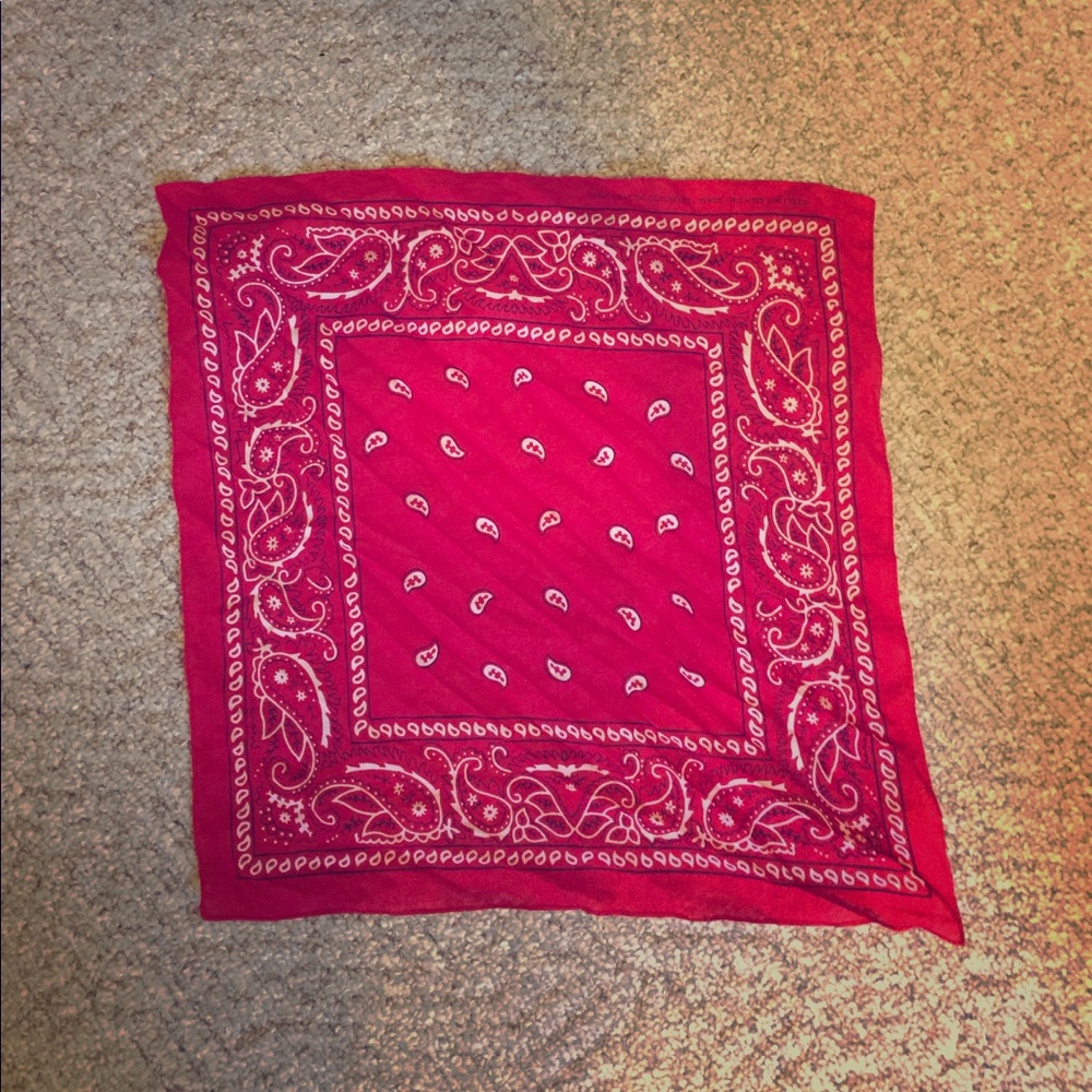 ❌Sold❌ Red Bandana
