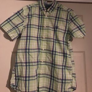 Green and blue Chaps shirt