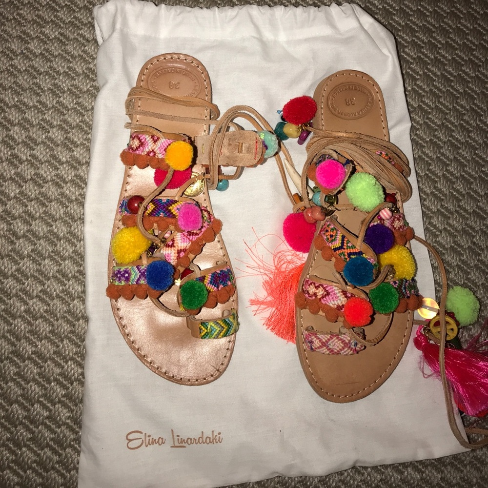 Ellina Lindarksi gladiator sandals