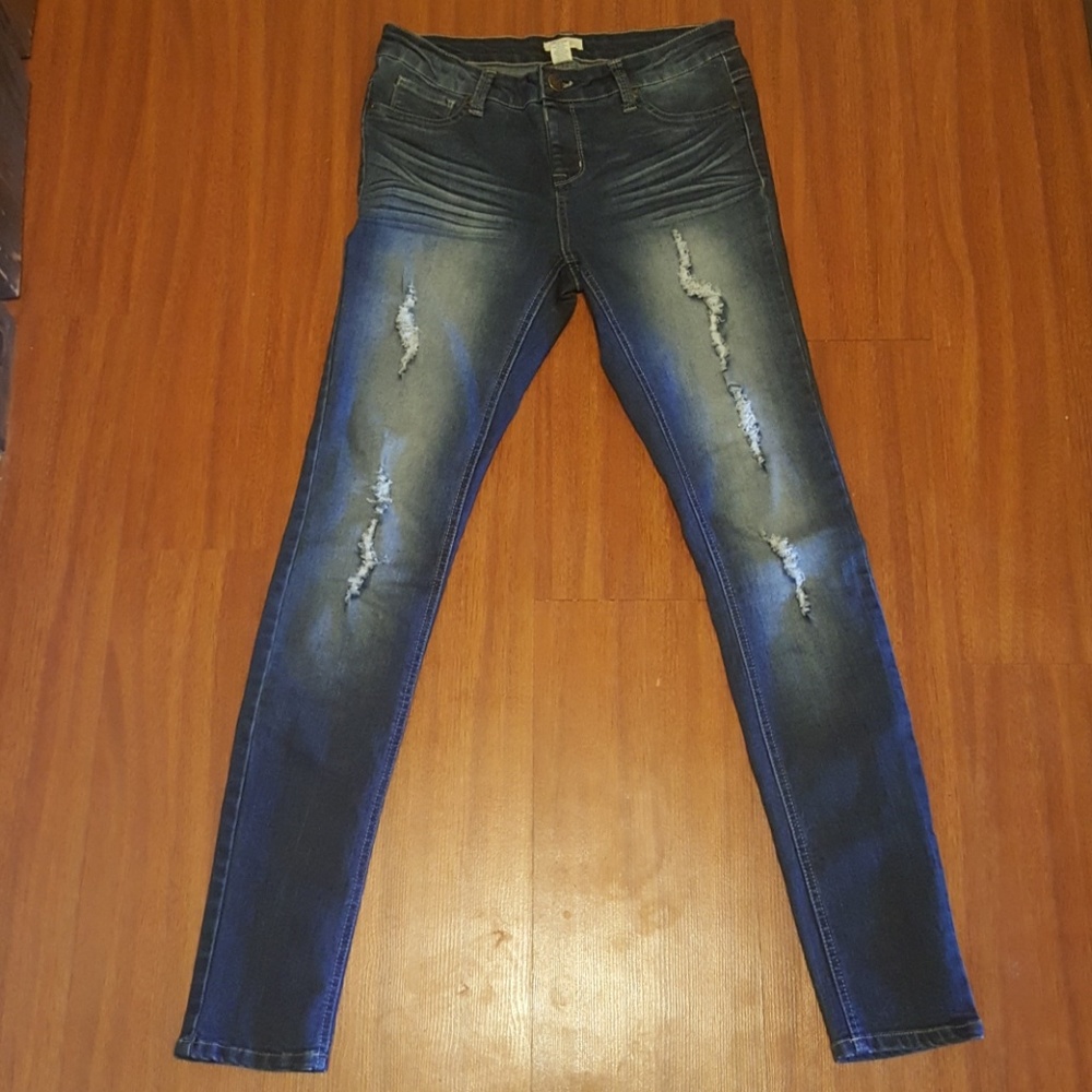 Blue Asphalt Jeggings