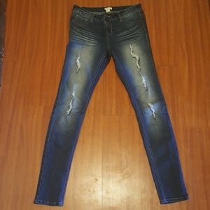 Blue Asphalt Jeggings