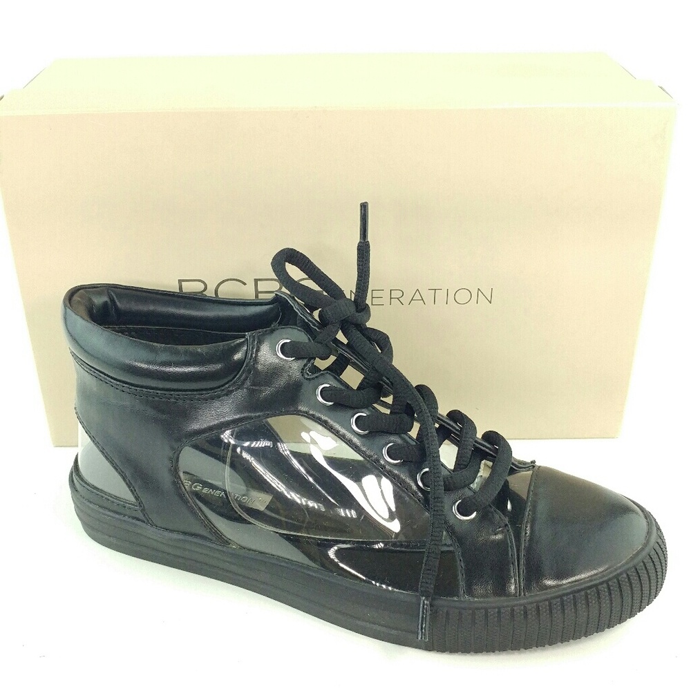 BCBGeneration hi top clear 👟 sneaker