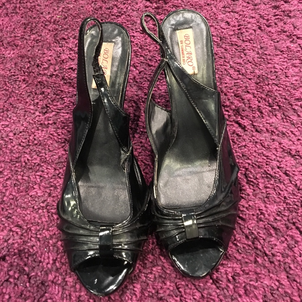 Black heels