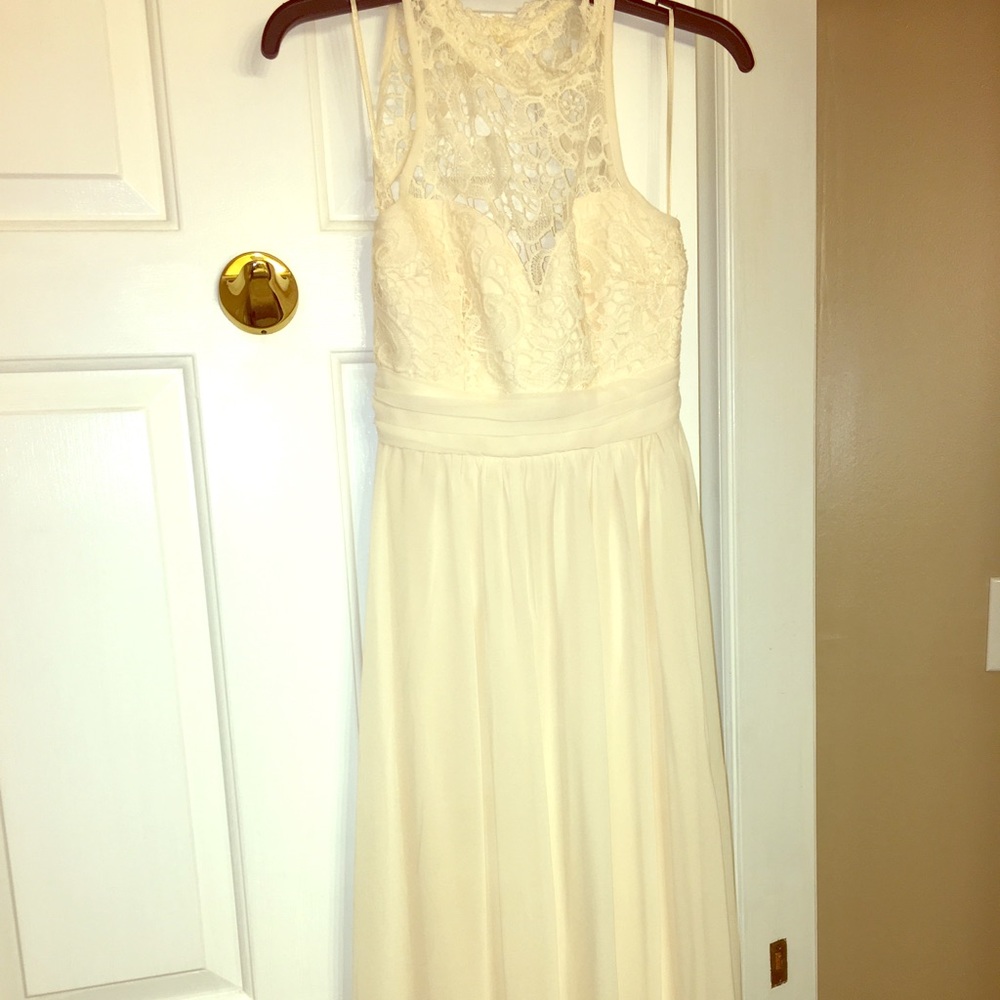 Crotchet top dress