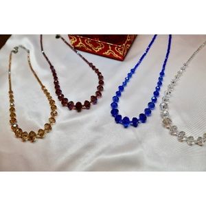 QVC Four Beaded Necklaces