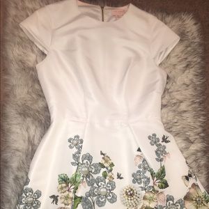 ted baker yvetta skater dress