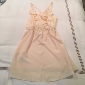 Cream dress, never been worn