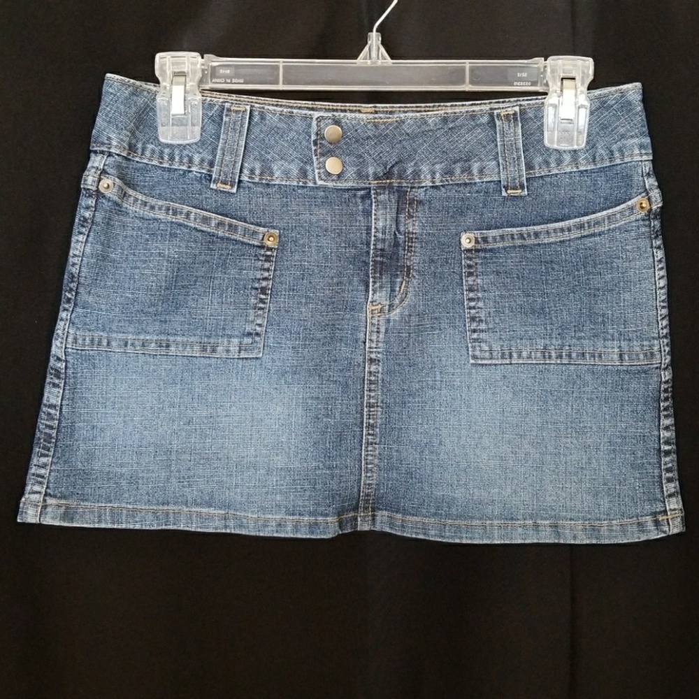 Denim Mini Skirt - Picture 1 of 2