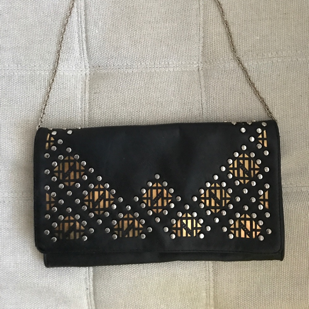 Studded purse