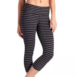 Athleta Stripes Chaturanga™ Capri ~ Large Tall