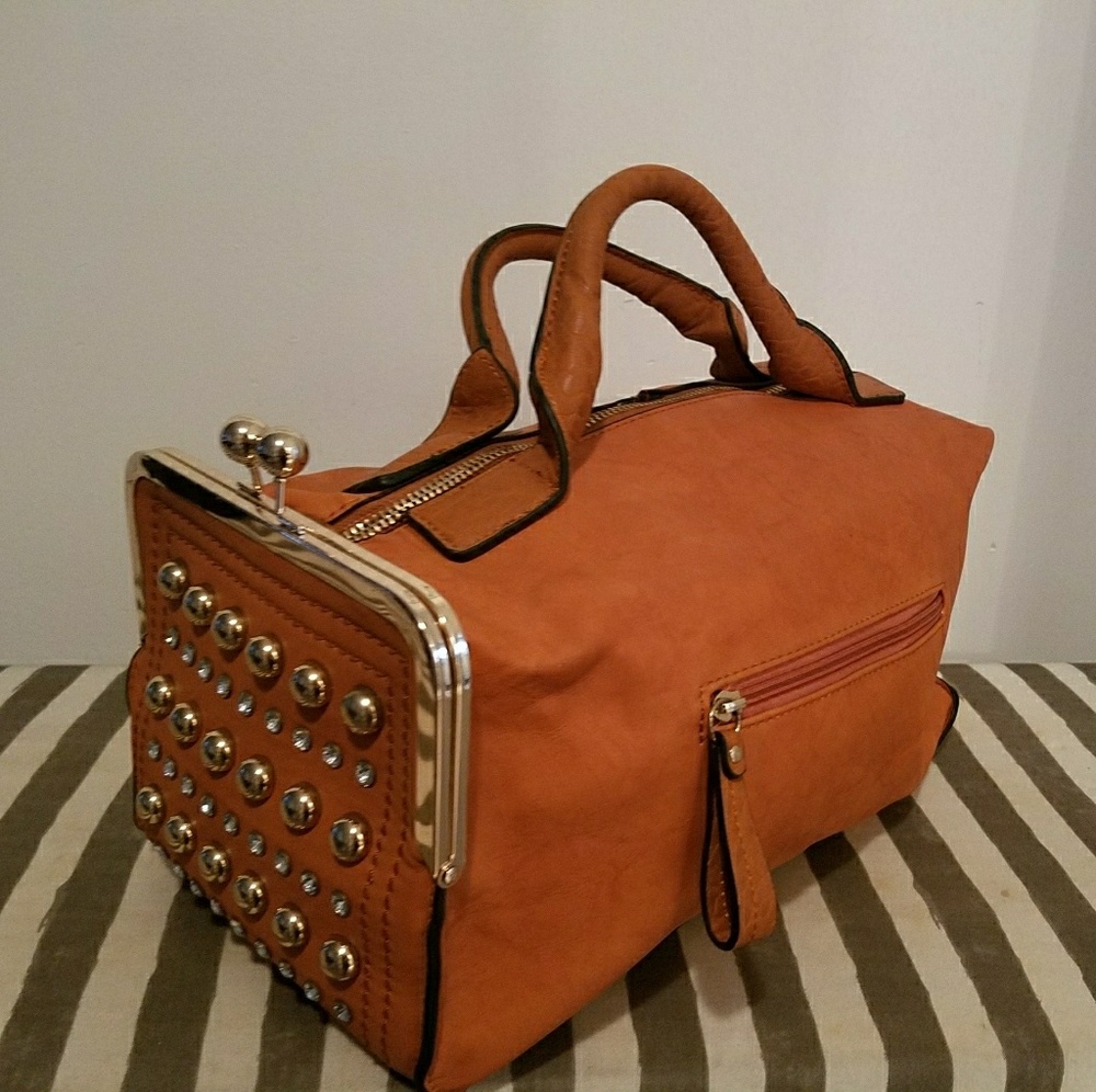 Burnt Orange Fall Bag