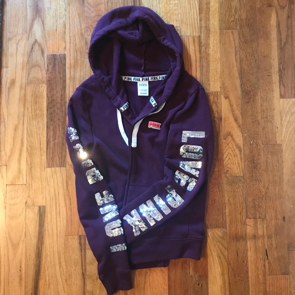 Victoria Secret maroon hoodie