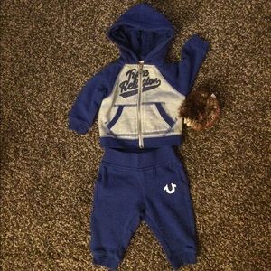 Brand New NEVER WORN True Religion Sweatsuit