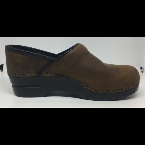 DANSKO Womens Sz 38 7.5-8 Brown Professional Clogs - Picture 3 of 8