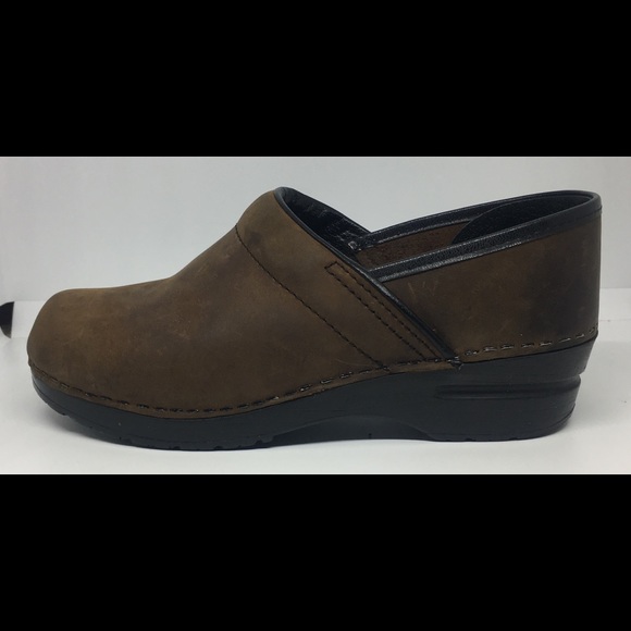 DANSKO Womens Sz 38 7.5-8 Brown Professional Clogs - Picture 4 of 8