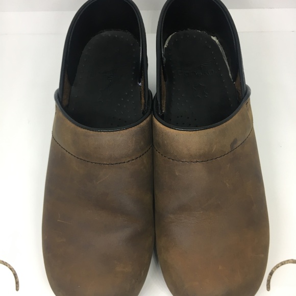 DANSKO Womens Sz 38 7.5-8 Brown Professional Clogs - Picture 5 of 8