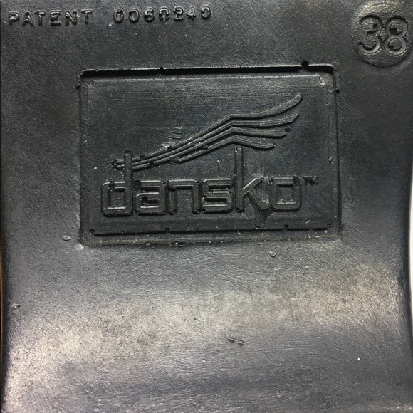 DANSKO Womens Sz 38 7.5-8 Brown Professional Clogs - Picture 8 of 8