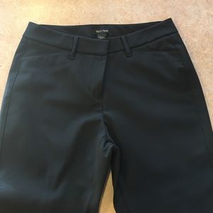 Straight crop pant size 6 black pants