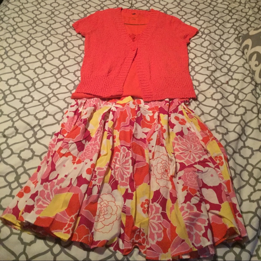 New York and Co. Sweater and Skirt set