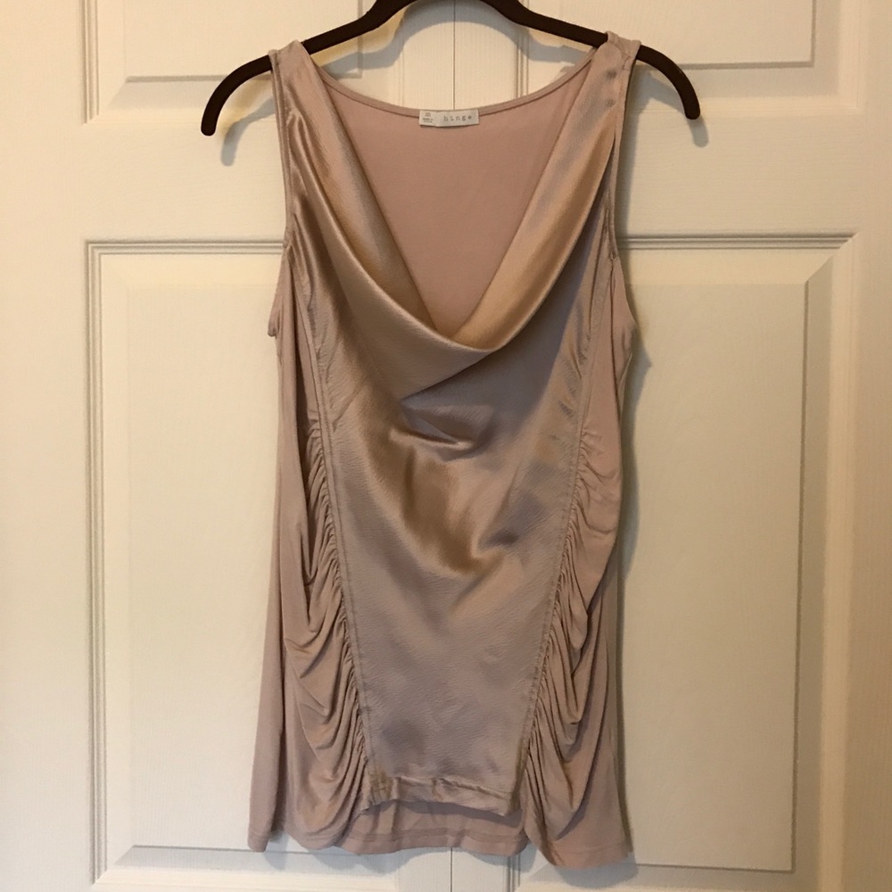 •hinge• Rouched Tank