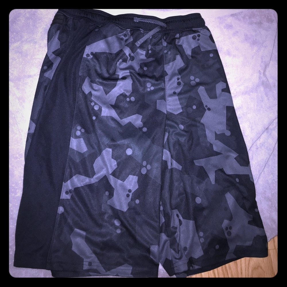 Black camo Under Armor Shorts