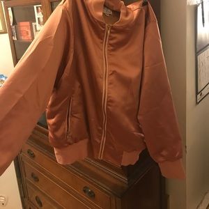 Bomber jacket (rose gold) worn maybe twice