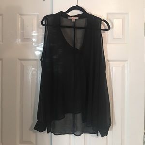 Forever 21 black blouse