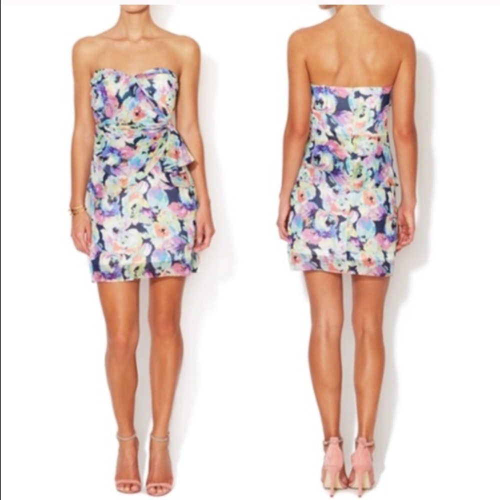 Yumi kim silk floral "Kate" dress
