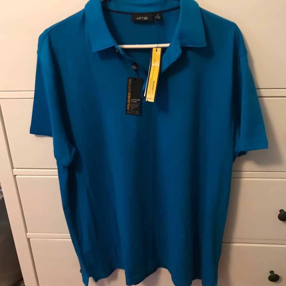 Teal Short Sleeve Polo