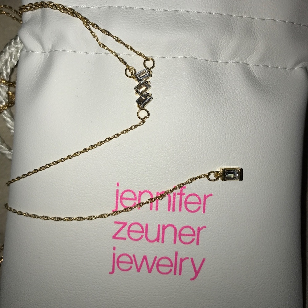 Jennifer Zeuner lariat necklace