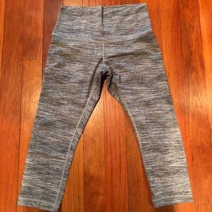LuluLemon High Rise Crop Leggings