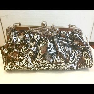 💰Sale💰New Metallic Rhinestone Clutch Purse