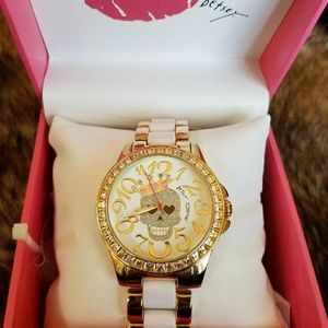 Betsy Johnson Skull Watch