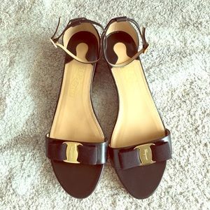 Salvatore Ferragamo Margot Ankle Strap Sandals