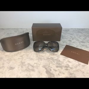 Gucci Tortoise Sunglasses