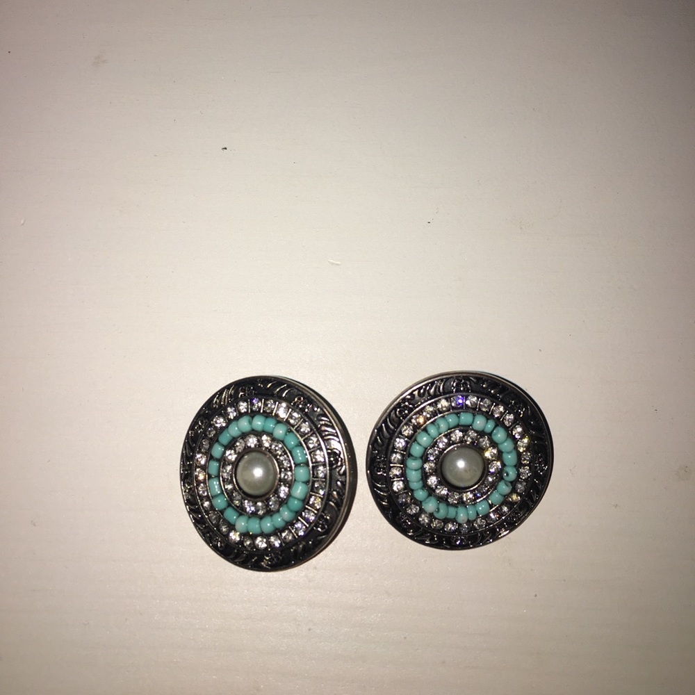 Large statement earrings