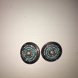 Large statement earrings