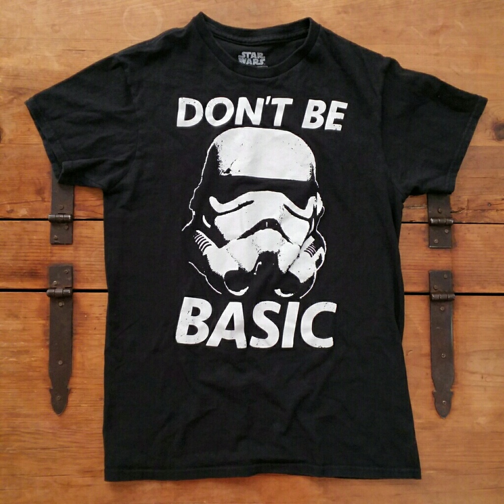 DON'T BE BASIC Star Wars Tshirt Men's Small