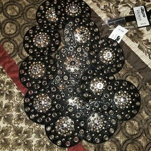 Nocona rhinestone belt SMALL