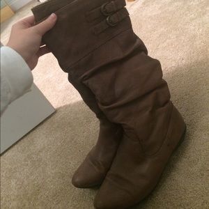steve madden leather boots