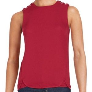 Romeo & Juliet Couture Sleeveless Blouse