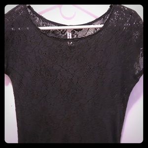 Grey Lace tee!
